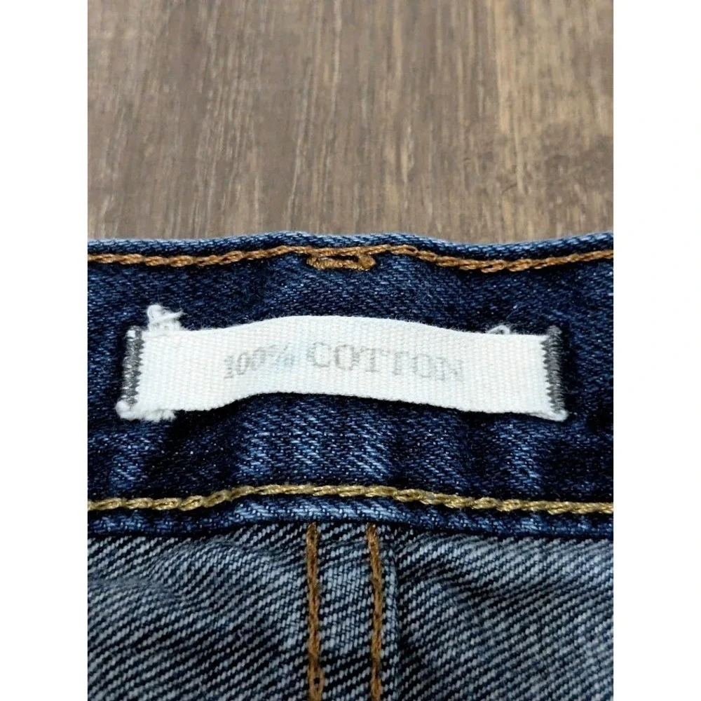 Abercrombie & Fitch Mens Classic Straight Cotton Jeans 32 x34 Dark Wash Indigo‎